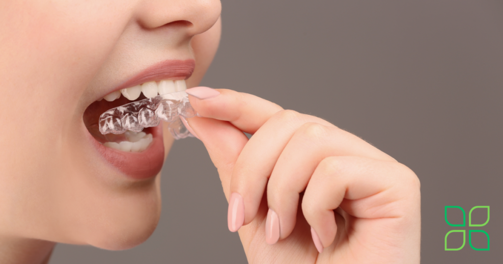 occlusal guard or bit splint for tmj