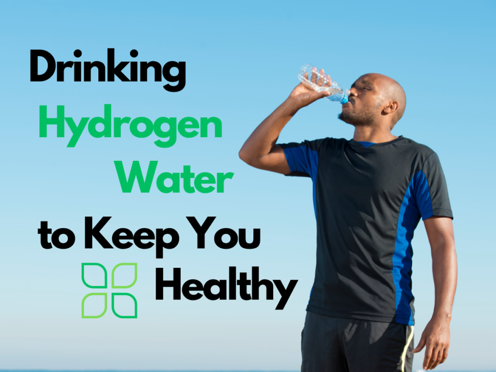 drinking hydrogen water