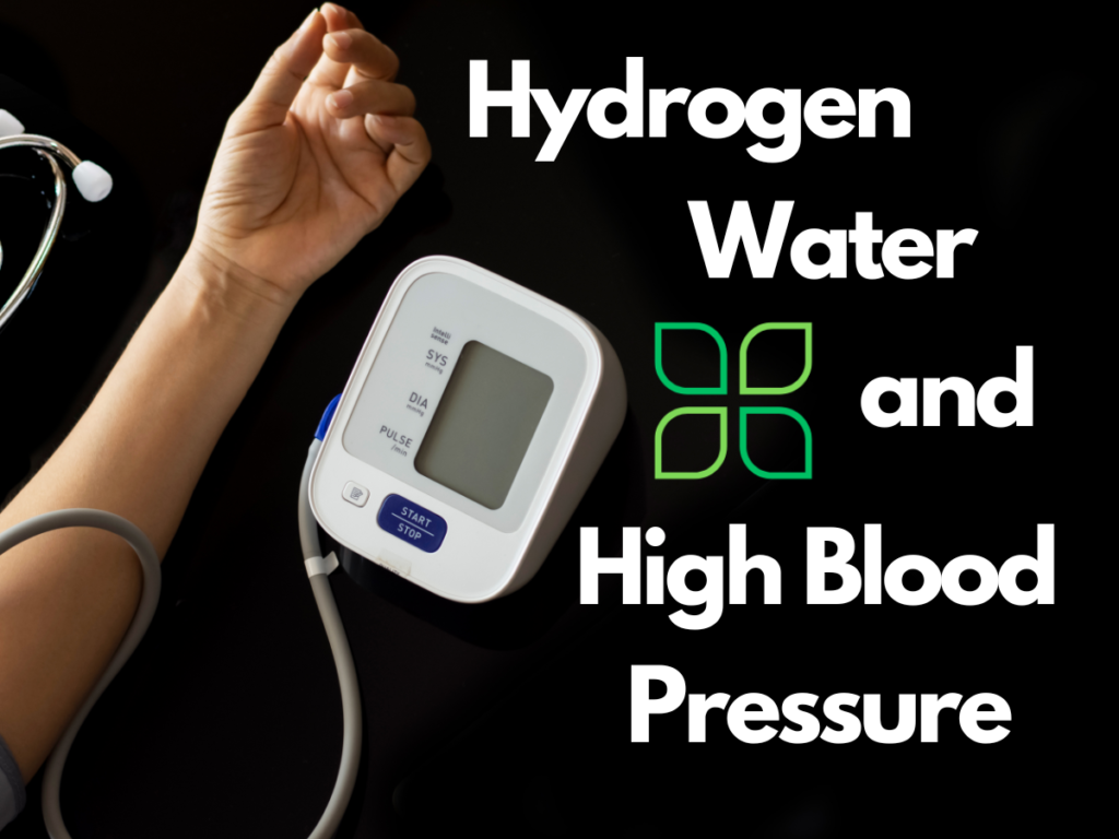 Can hydrogen water help with high blood pressure