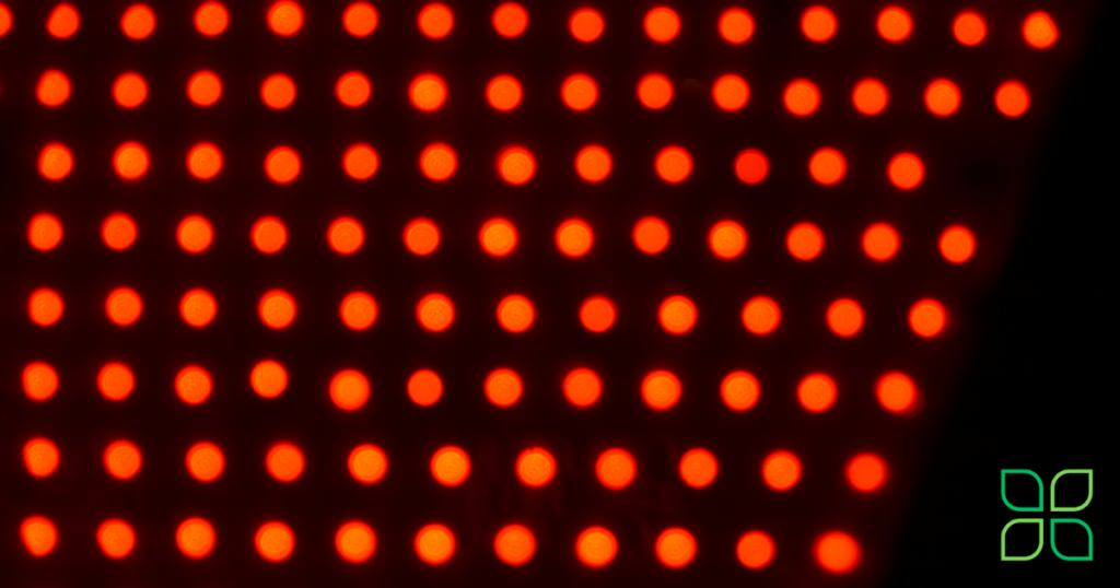 red light leds