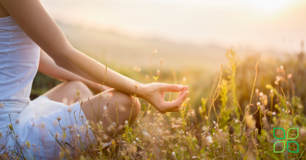 reduce stress through meditation