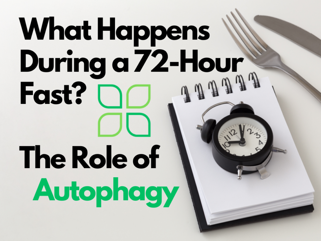 the role of autophagy in a 72-hour fast