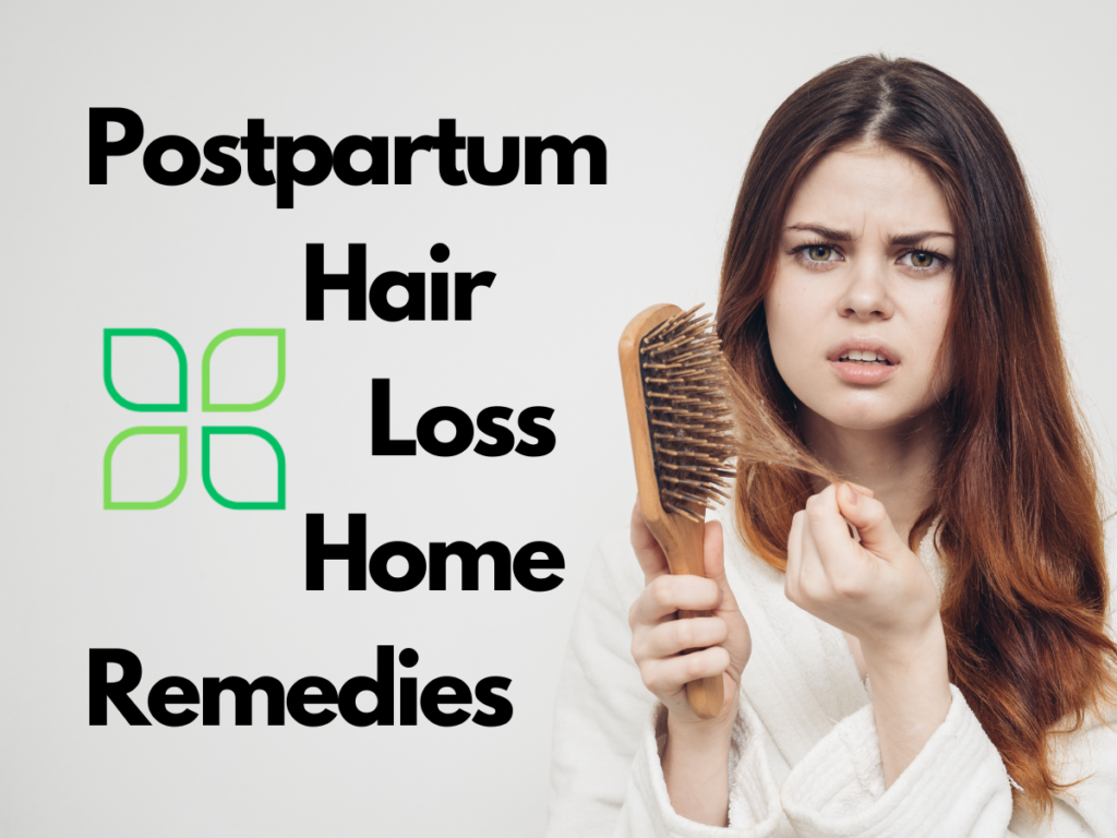 postpartum hair loss home remedies